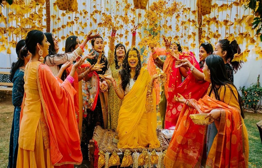 Haldi Ceremony Sarees: Bright, Bold, and Beautiful Choices